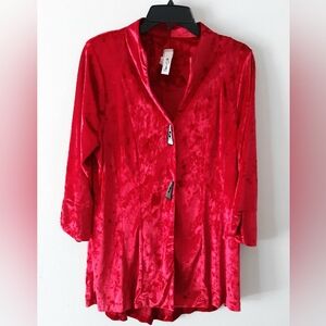 VTG Crushed Velvet Blazer